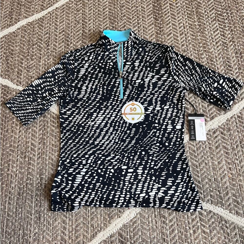 Tail white label zip up top sz XS